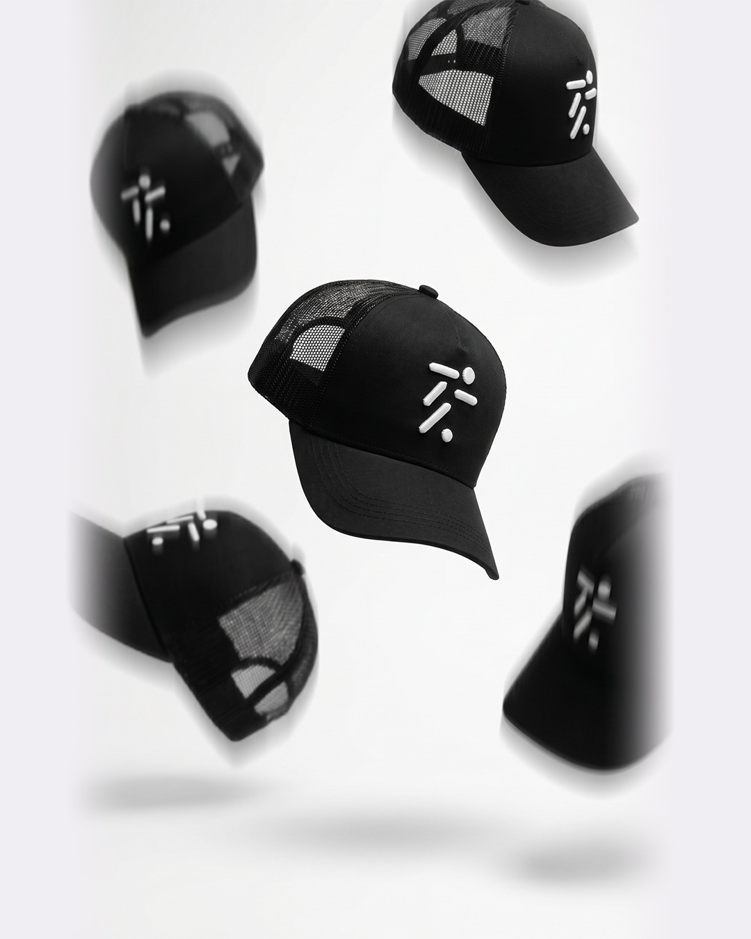 PASS 'running man' baseball cap